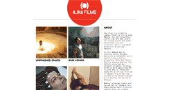 Desktop Screenshot of ajnafilms.com